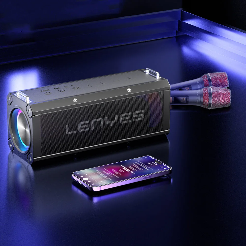 Lenyes S828 RGB Bluetooth Speaker | 120W Güç & 16000mAh Batarya