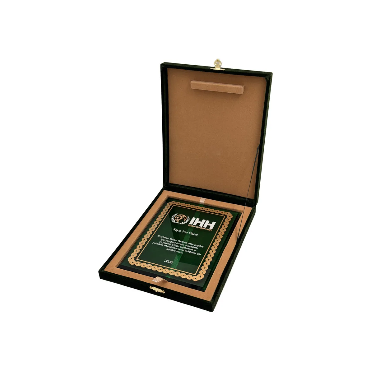 PB2024 15X20 Kristal Plaket — görsel 2