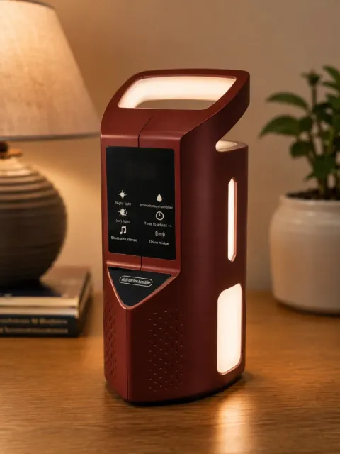 Focus Power Hava Nemlendirici Sinek Savar Bluetooth Hoparlör Gece Lambası görseli