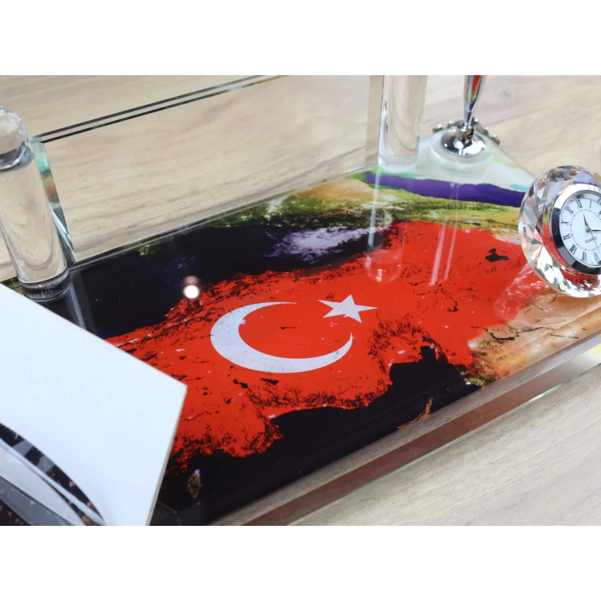 407 Kristal Cam Masa İsimliği — görsel 4