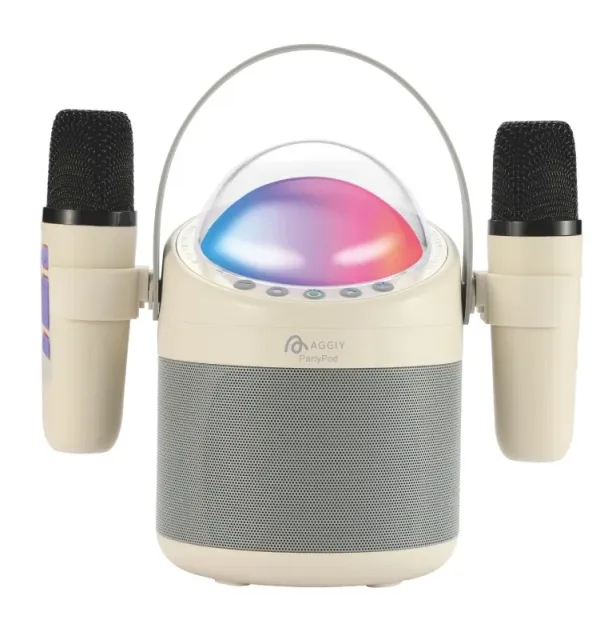 Aggiy Party Pod Bluetooth Karaoke Hoparlör — görsel 2