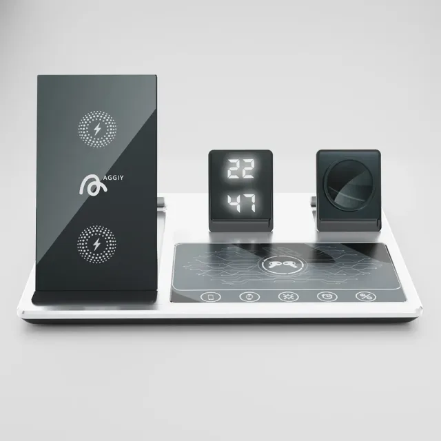 AG-W17 4 in 1 Wireless Şarj İstasyonu görseli