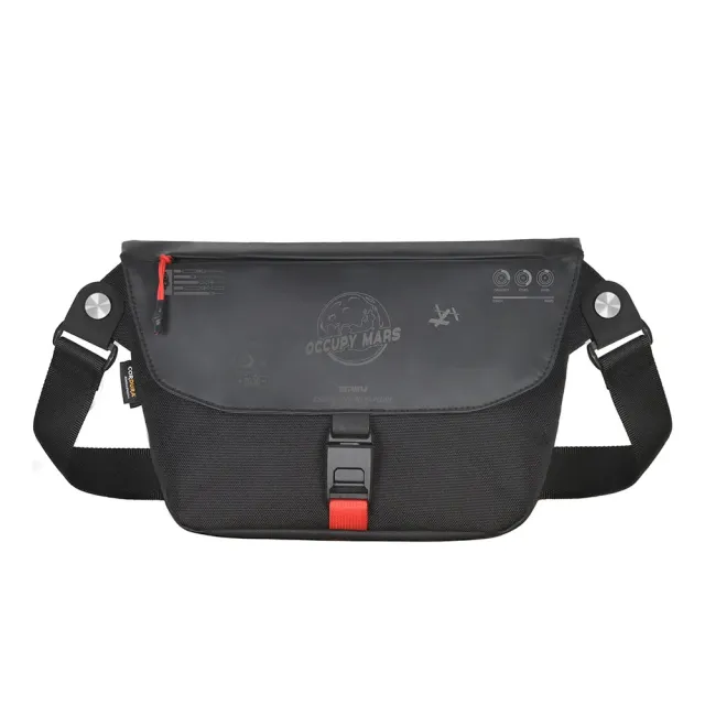 Space Exploration Cordura 1000D Naylon Çapraz Vücut Çantası