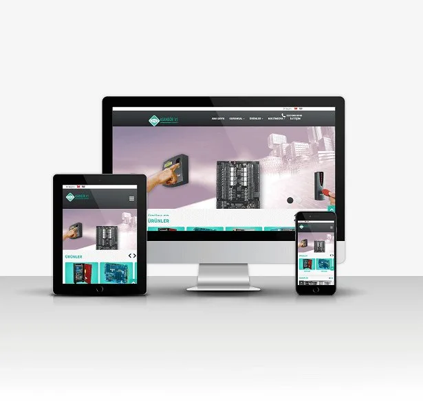 Asansör V1 Hazır Web Sitesi ekran görüntüsü