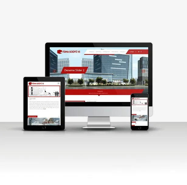 Firma V5 Hazır Web Sitesi ekran görüntüsü