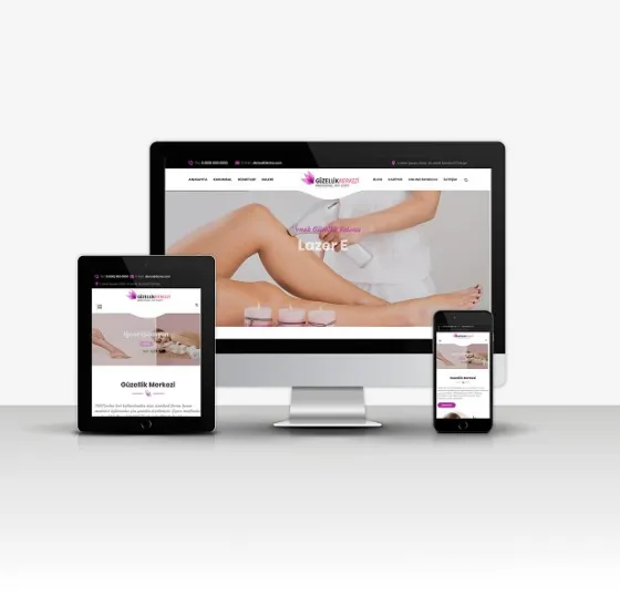 Kuaför-Güzellik-Spa V2 Hazır Web Sitesi
