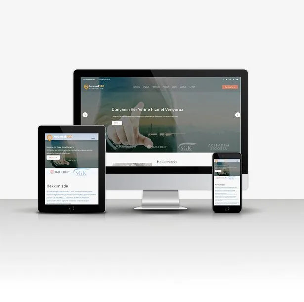Kurumsal Firma V15 Hazır Web Sitesi ekran görüntüsü