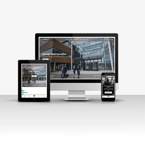 Kurumsal Firma V27 Hazır Web Sitesi ekran görüntüsü