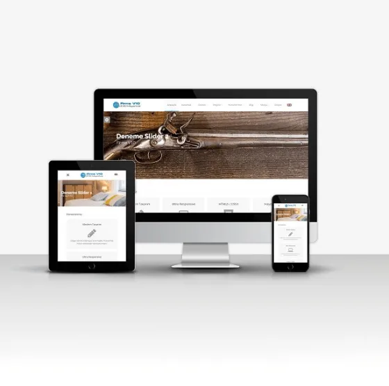 Profesyonel Firma V10 Çift Dil Hazır Web Sitesi