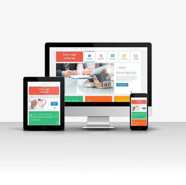 Sigorta V1 Hazır Web Sitesi ekran görüntüsü