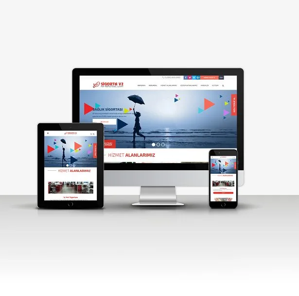 Sigorta V2 Hazır Web Sitesi ekran görüntüsü